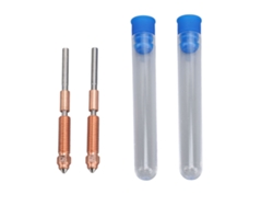 2 Peças Bico 0.8mm Metal para K1c Ender 3 V3 Troca Rápida