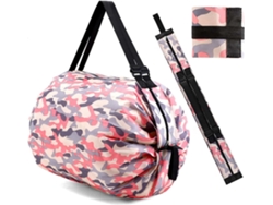 Bolsas de compra reutilizables y plegables, bolsa de compra resistente, bolsa grande con cremallera para compras de supermercado, picnics, etc.