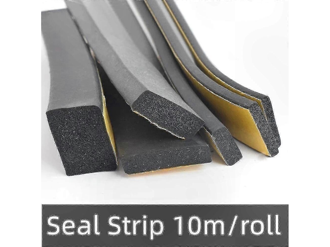 Tira de colocación de espuma EPDM con adhesivo para aplicaciones de aislamiento acústico y relleno Rosewell