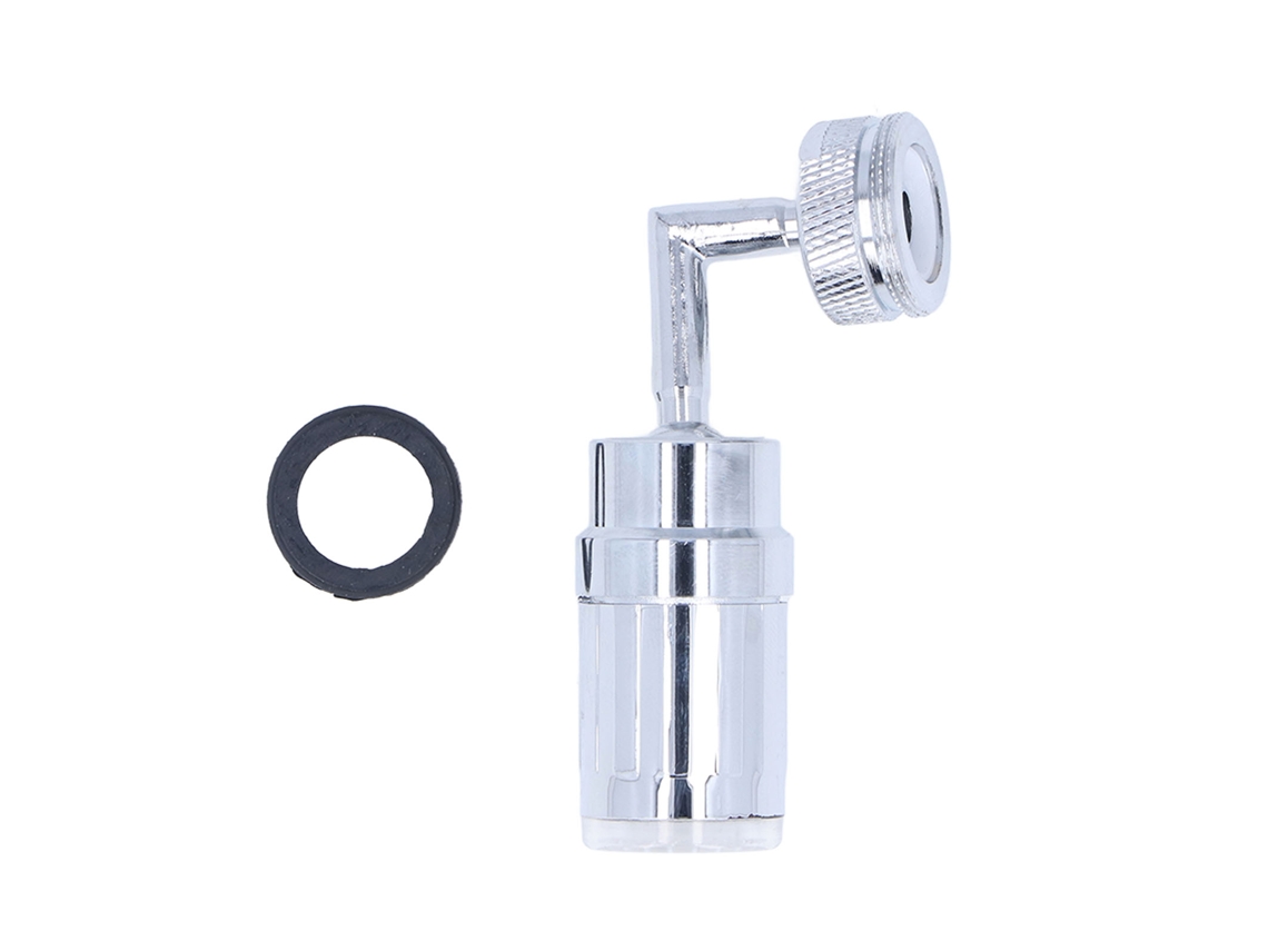 Cabezal de ducha LED tricolor con control de temperatura, dientes externos de 3/4, para baño y cocina