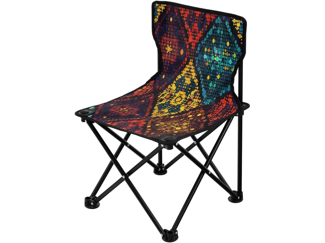 Silla Plegable De Camping Estilo Resistente Duradera Portátil Fácil Instalar