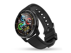 Smartwatch YIZHOOD TE520 con monitorización del ritmo cardíaco y del sueño saludable negro