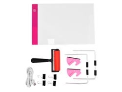 NEVEANCE Placa Luminosa LED A4 Reutilizable con Luz Ajustable para Pintura con Diamantes, Incluye Cable USB y Soportes