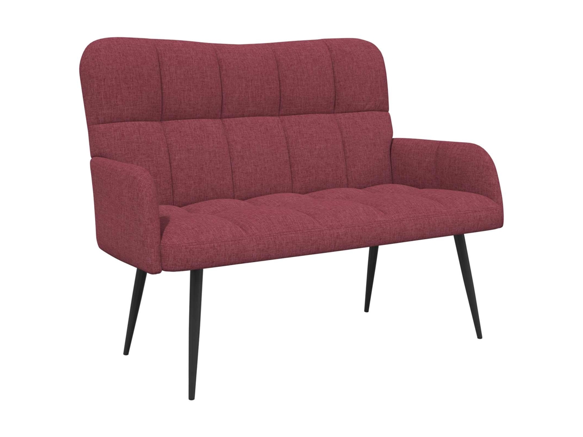 Maison Exclusive - Sofá De 2 Plazas Rojo Vino 115 X 61 X 87 Cm Tela