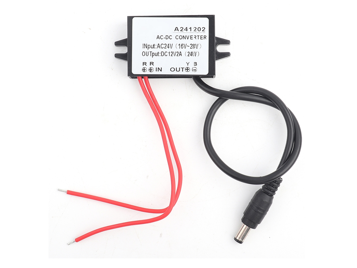 Módulo Convertidor De Fuente De Alimentación Reductora De 2 A, De Ca 16-28 V A Cc 12 V.