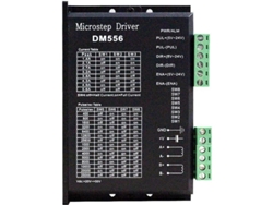 Controlador De Motor Paso A Paso Cnc Dm556 Para Motores Paso A Paso Nema 23/24/34 De 24 V Y 2 Fases, Aluminio, 260 G