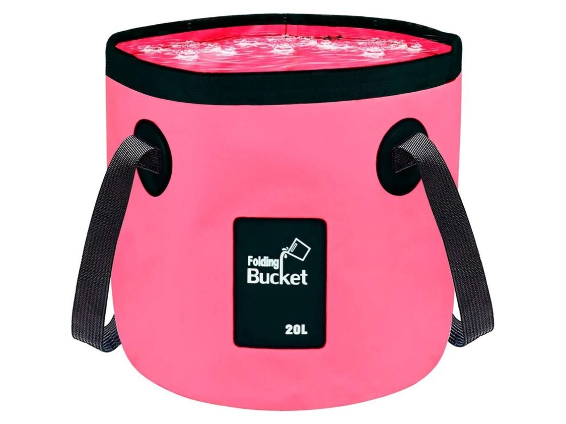 Cubo De Agua Plegable De 20 Litros, Palangana Plegable Para Camping, Pesca, Jardinería Y Lavado De Coches.