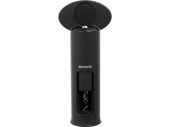 Sacacorchos BRABANTIA 297663 (Negro - 0,25 kg - 7,5 x 4,5 x 17,5 cm - Garantía: 5 Años)