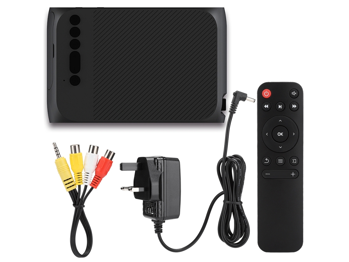 Proyector Usb Yg320 Home Mini Lcd Con Control Remoto Hd 1080p