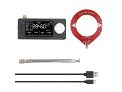 Mini Radio Si4732 + 2 Antenas Tipo 10 kHz 180 MHz, Radio portátil HF SW MW VHF, Mini Radio Si4732 AM FM GOKOCO