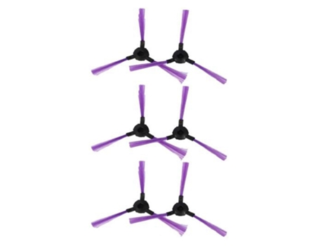 6 piezas para robots de barrido Fumate Yz-Q2/Q2S/Q1/Q3/Zj-C1/Fm-R330 accesorios de cepillo de barrido de cerdas laterales