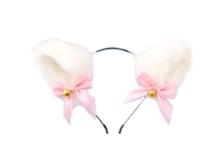 Diadema De Orejas De Gato Peludas Para Niña Accesorio Cute De Disfraz Cosplay Headwear