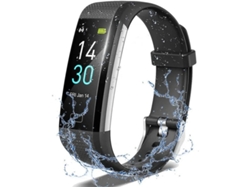 Reloj inteligente Yizhood IP68 con monitor de actividad física, monitor de sueño, presión arterial, frecuencia cardíaca, podómetro y calorías.