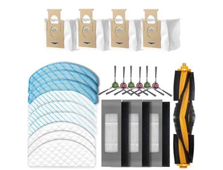 Juego de 23 paños de limpieza para aspiradora Ecovacs Deebot Ozmo T8, accesorios de herramientas de limpieza del hogar
