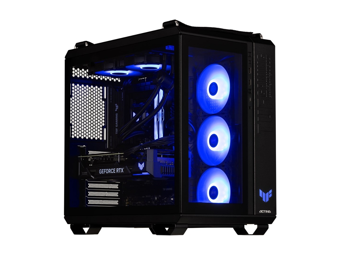 5901443411857 PC AMD Ryzen™ 7 9800x3d 32 GB DDR5 SDRAM 2 TB SSD Nvidia Geforce RTX 5090 Midi Tower Negro Actina