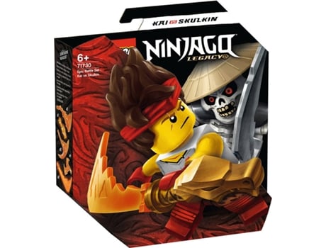 LEGO Ninjago: Set De Lucha Épica: Kai Vs Skulkin - 71730 (Edad Mínima: ‍6 - 61 piezas)