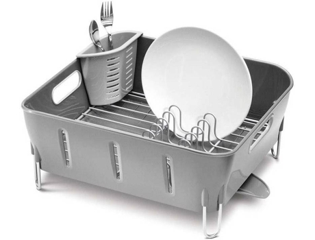 Colador de Vajilla SIMPLEHUMAN Gris