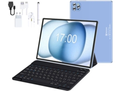 Tablet VANWIN V62 Teclado Bluetooth Funda de Cuero Auriculares Lápiz Óptico (10.1 - 128 GB - 6 GB RAM - Wi-Fi4G - Azul)