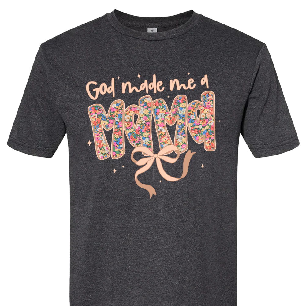 God Made Me A Mama T-shirt Unisex Rockinstone Size:xxl