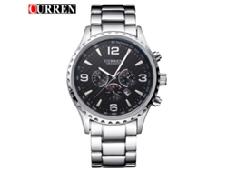 Reloj De Pulsera Clásico E Informal Para Hombre Con Brazalete De Acero Y Movimiento De Cuarzo.
