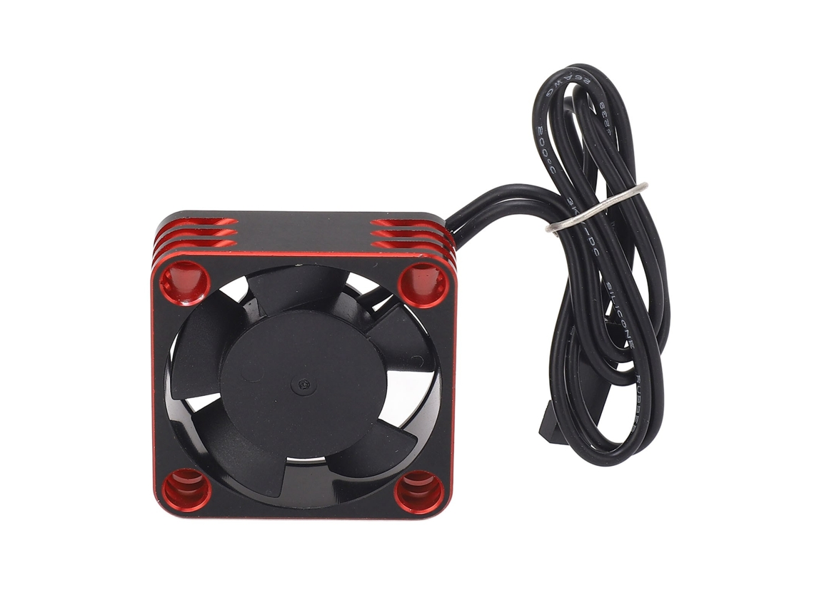 Ventilador de refrigeración de motor rojo universal para coches RC de 5/9 V