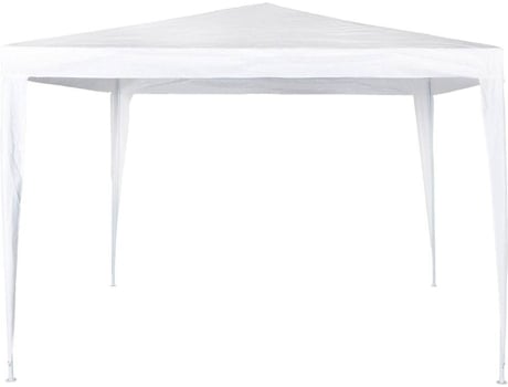 Cenador AKTIVE Garden (300x300 cm - Blanco - Plástico)