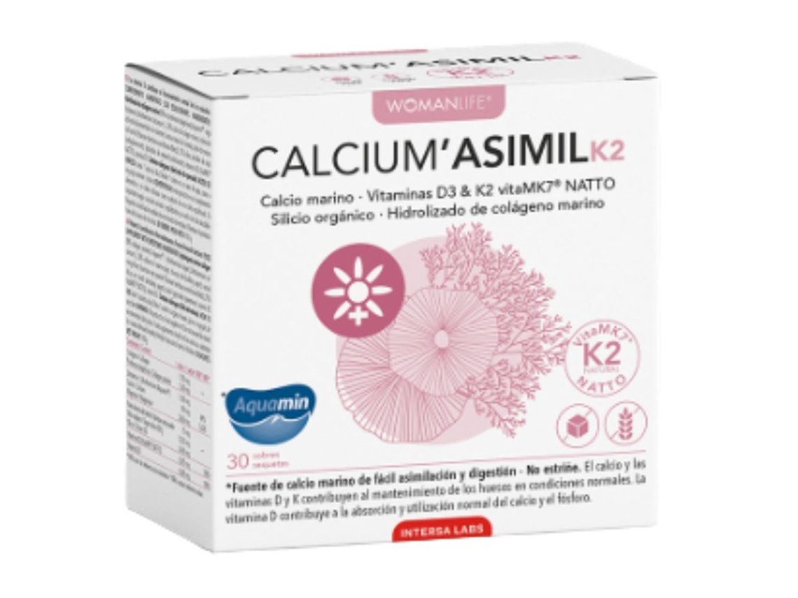 Calcium Asimil K2 30 Sobres INTERSA