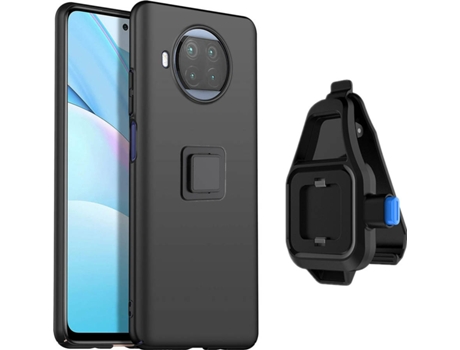 Funda Redmi Note 9T Turtleshell con Soporte de Cintura Negro