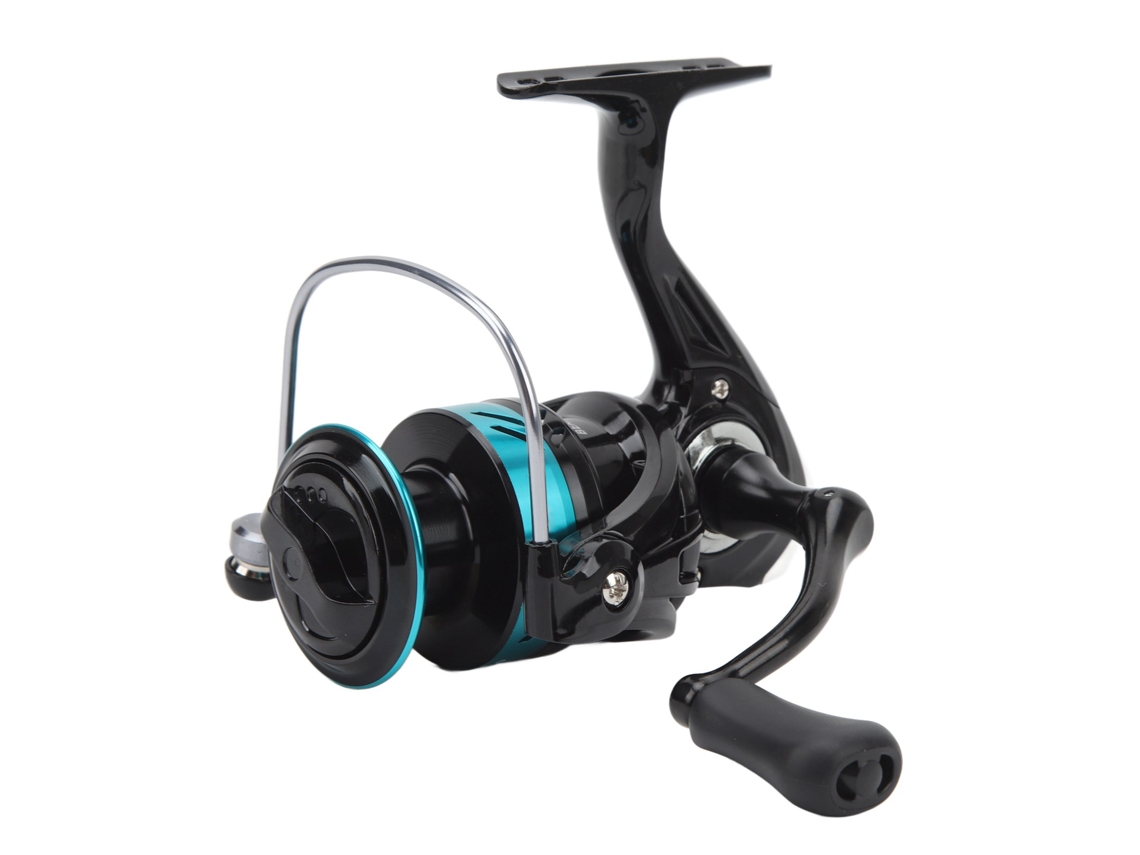 2026rebe-reel De Pesca Spinning Metal Impermeable Ligero Sistema De Arrastre Para Todas Las Aguas Negro Azul Ae5000