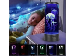 Lámpara LED Rosewell con forma de medusa, luz nocturna estilo acuario