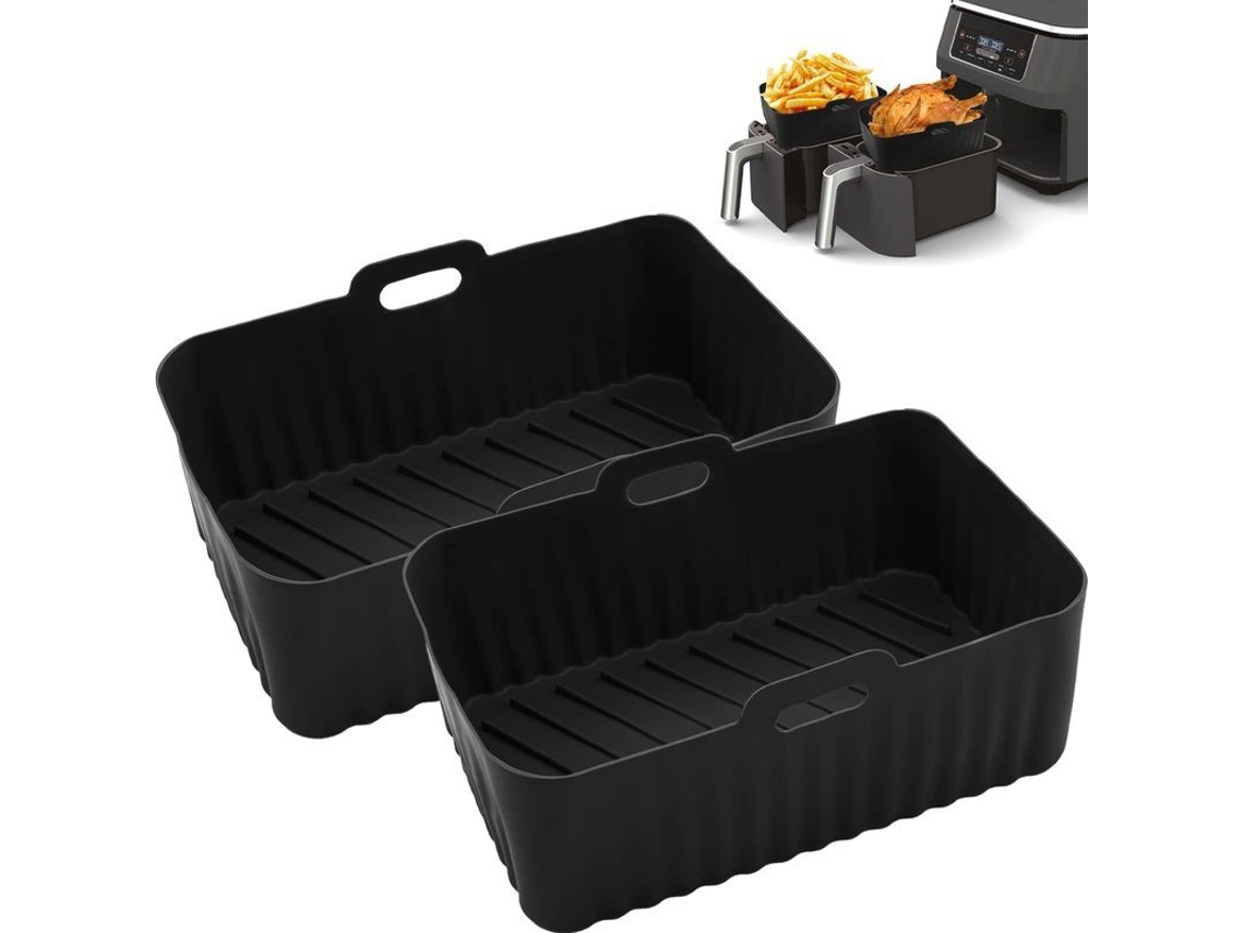 Revestimientos reutilizables para accesorios de horno microondas y freidora de aire Ninja AF300UK y AF400UK