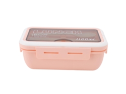 Fiambrera Bento portátil para adultos, recipiente hermético con capacidad de 1100 ml, apilable y aislante.