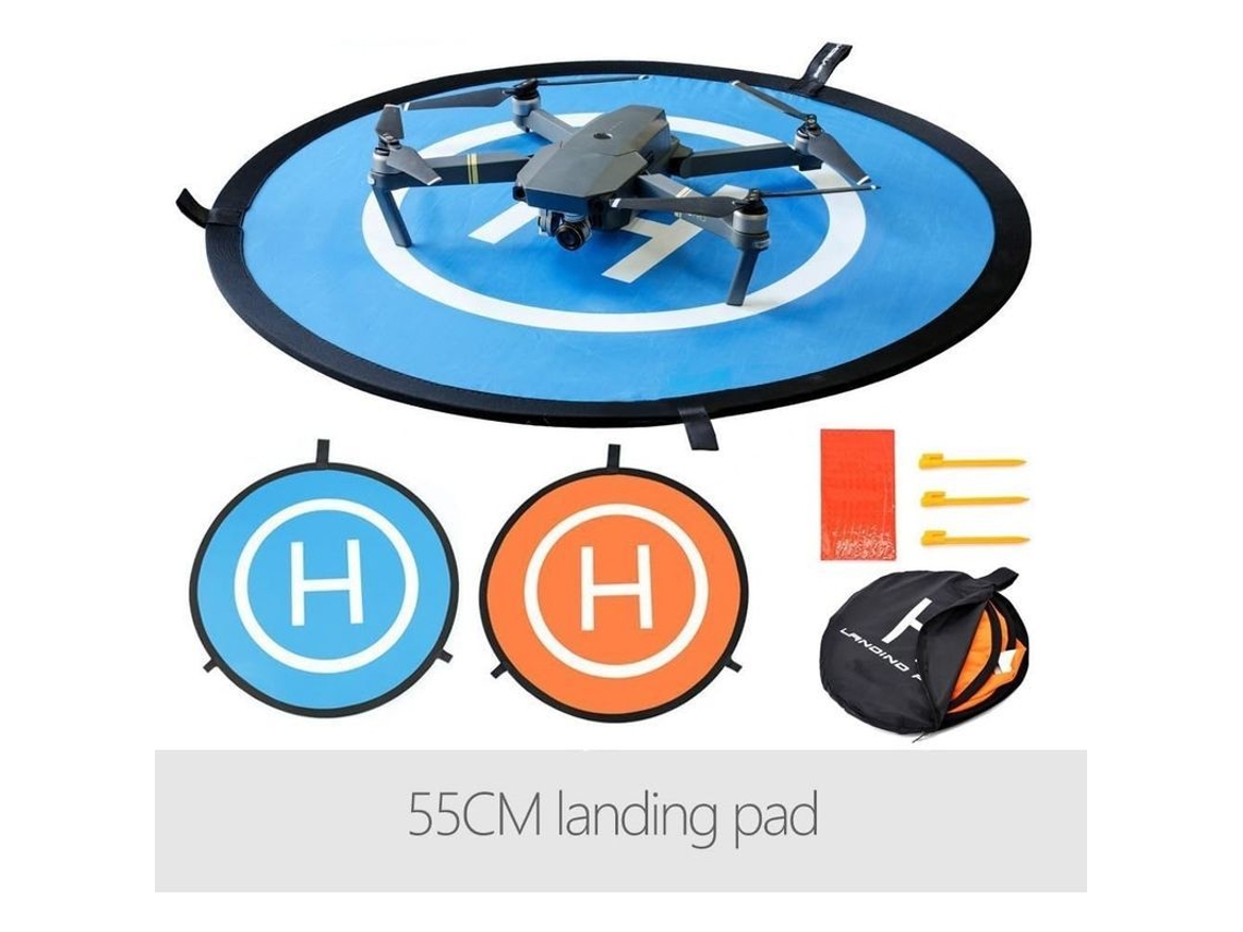 Plataforma De Aterrizaje Plegable De 55 Cm Para Dji Mavic Air/spark/mavic Pro Y Otros Drones (helipuerto)