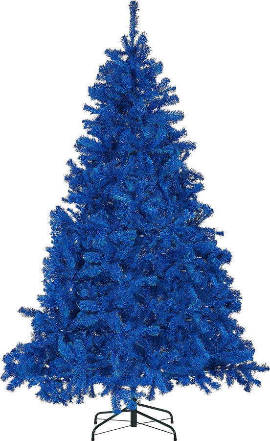 Árbol de Navidad BELIANI Farnham (Azul - 150x150x210 cm)