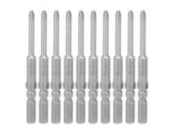 10 Peças Cabeças De Parafusadeira Cruzadas Magnéticas Antiderrapantes Elétricas 3mm Ferramentas Manuais Hardware