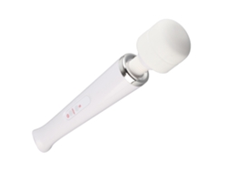 Vibrador De Mano Recargable 8 Velocidades A Prueba De Agua Masajeador Blanco