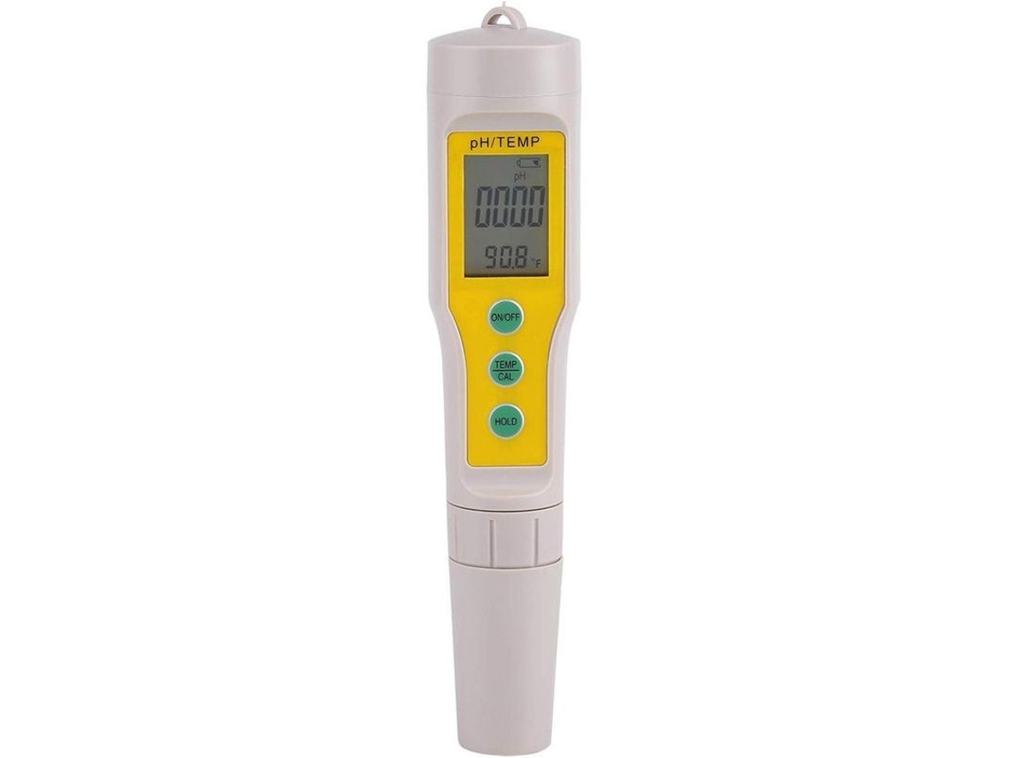 Medidor De Calidad Del Agua Portátil De Precisión Con Lápiz 3 En 1 Para Ph/temperatura - Profesional (amarillo)
