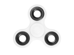 Fidget Spinner Triple De 360° Con Material De Nailon Pa Para Tdah, Ansiedad, Estrés, Adultos Y Niños, Juguete Para La Concentración
