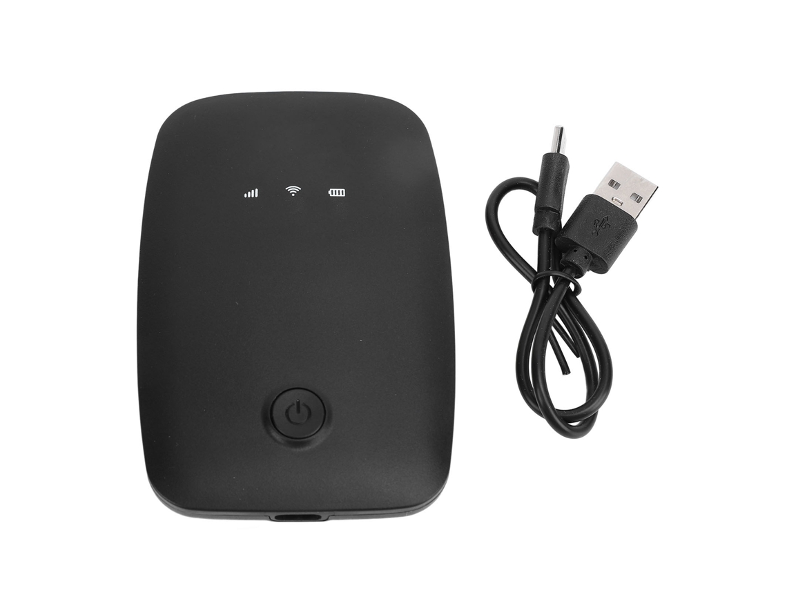 Punto De Acceso Móvil 4g Lte De 150 Mbps, Compatible Con 10 Dispositivos, Pantalla Led, Batería De 2100 Mah, Portátil Para Viajes, Coche Y Camping.