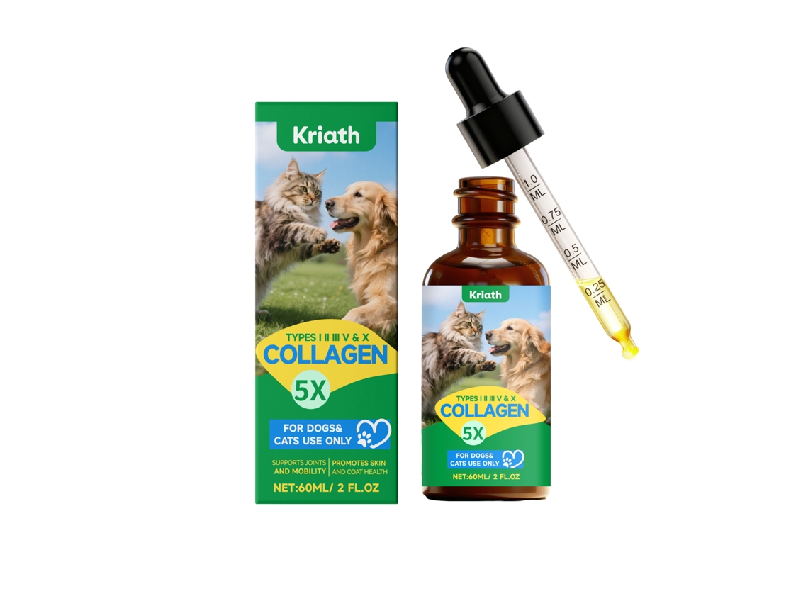 Gotas de colágeno para perros y gatos