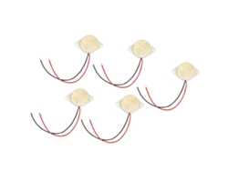 2026-5pcs Zumbador Activo 3-24v 95db Pitido Continuo Con Cable Sfm-27 Alarma Buzzer Beeper