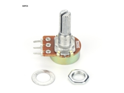 50 Unidades De Potenciómetro Rotativo Lineal Wh148 B250k Con Resistencia Variable Ajustable, 20 Mm