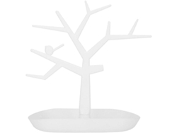 Árbol De Joyería Metal, Soporte Para Joyas Colgante, Organizador De Pendientes, Pulseras, Anillos Y Collares (blanco)