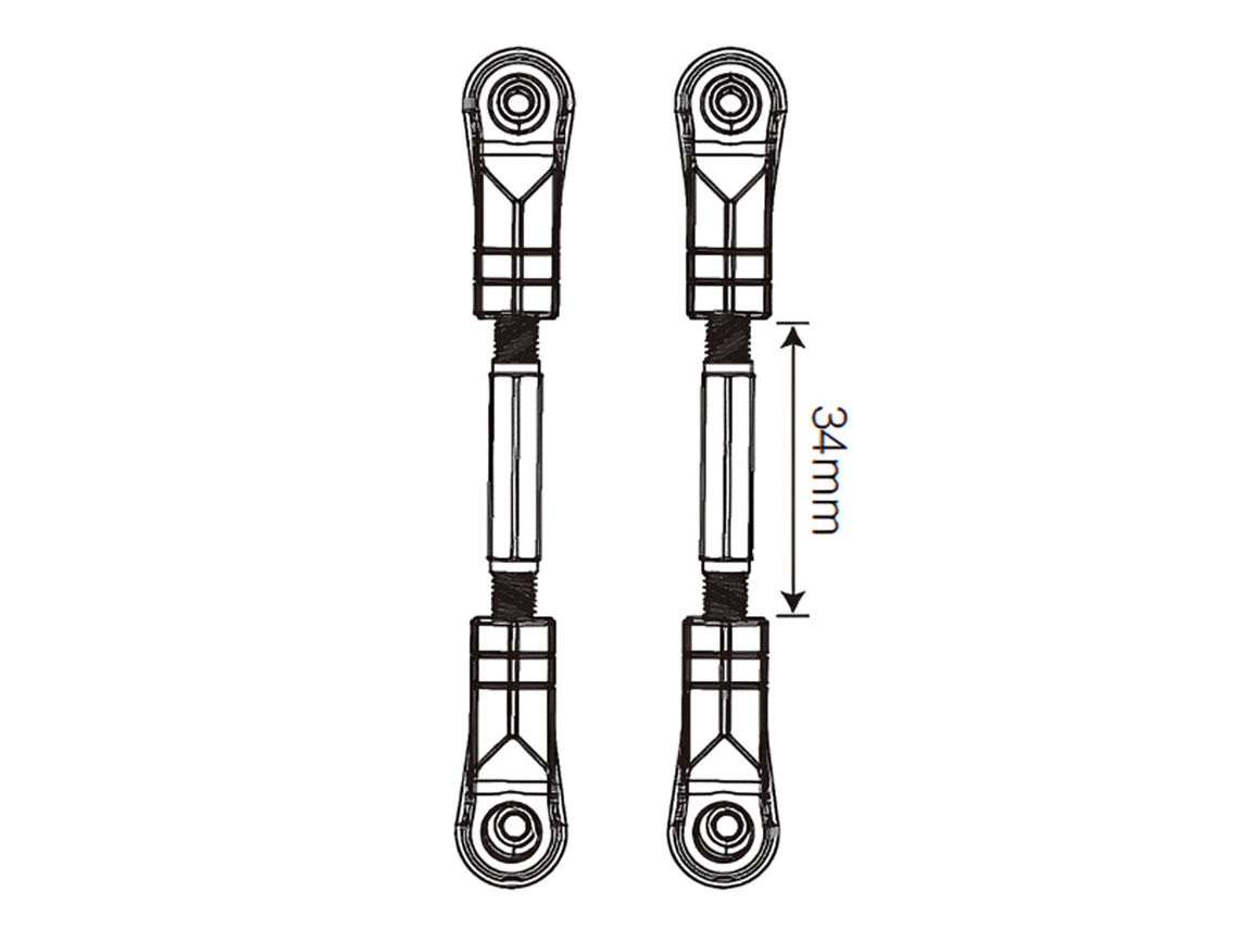 Front Tie Rod P73200mjx 7304 Rc Car Original Parts Front Tie Rod P73200 / Rear Tie Rod P73240