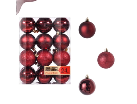 La bola de la Navidad de los 6CM adorna la decoración del árbol de navidad