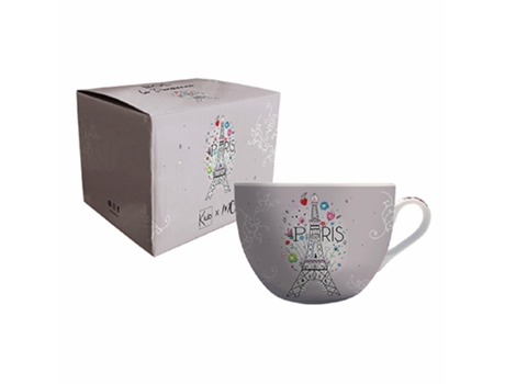Taza KIUB La Parisienne Gris Te