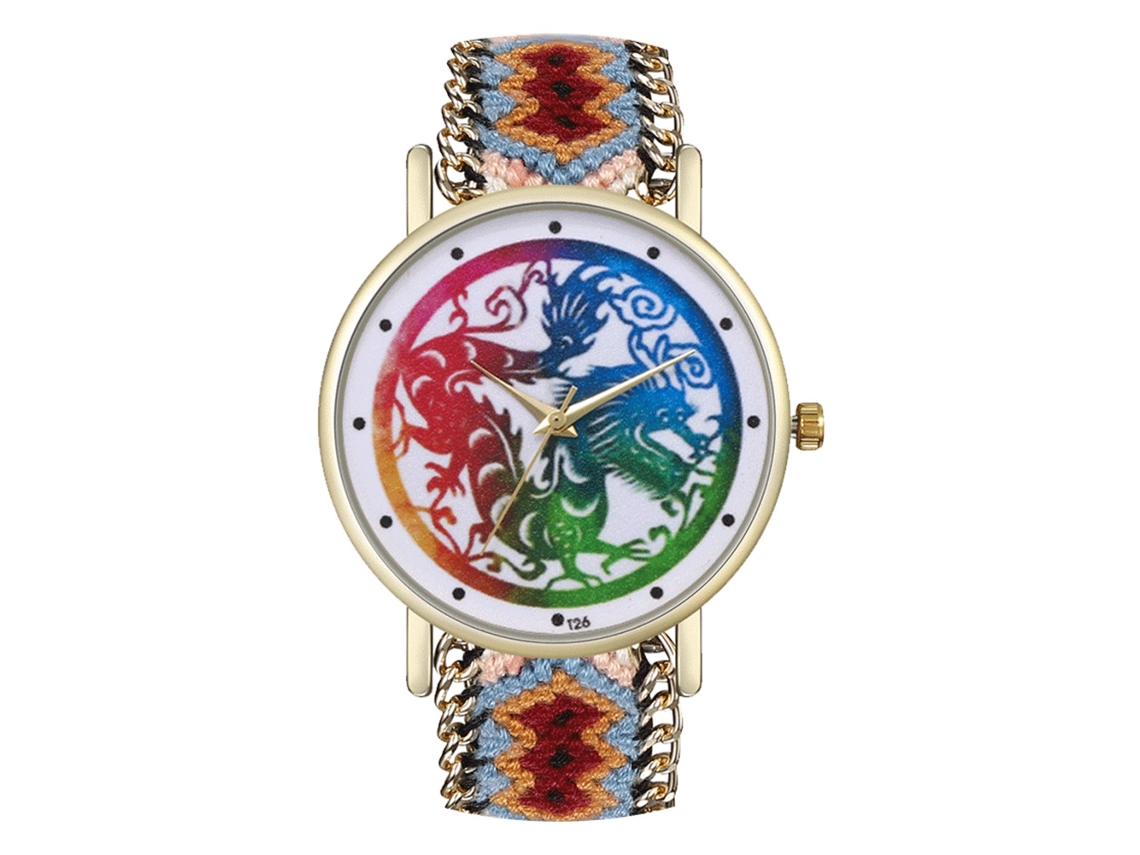 Reloj De Pulsera De Cuarzo Para Mujer Con Elegante Esfera Redonda, Modelo 3 De Moda.