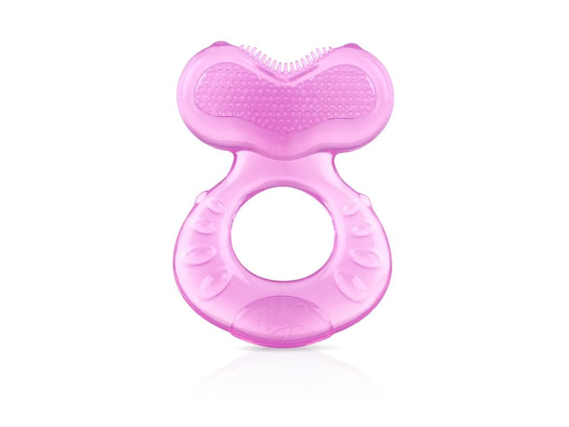 Chupete De Silicona Para Bebé Con Cerdas, Incluye Estuche Higiénico, Rosa, Para Bebés De 3 Meses En Adelante, Libre De Bpa.