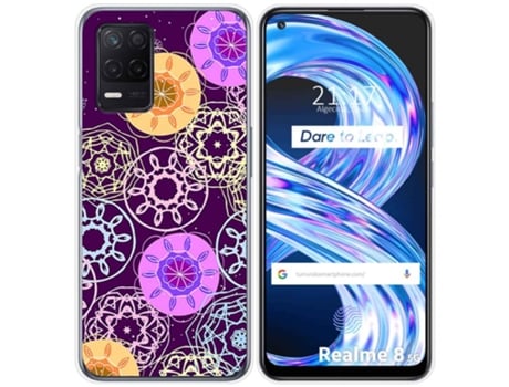 Carcasa Realme 8 5G / Narzo 30 5G TUMUNDOSMARTPHONE Dibujos Multicolor
