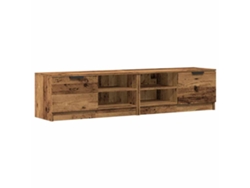 Maison Exclusive - Muebles Para Tv 2 Uds Madera Contrachapada Envejecida